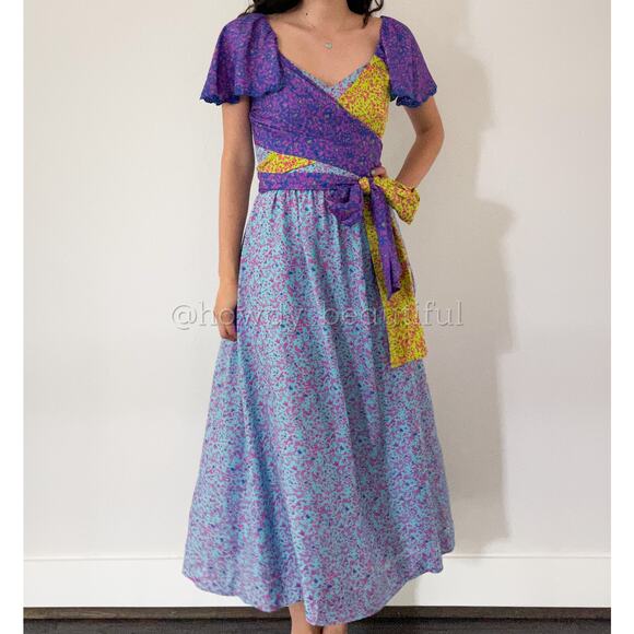 Tanya Taylor Tiegan Midi Dress Confetti Size 0 - Picture 1 of 10